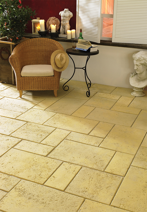 Pavimentos Traverti | Fabistone - Pavimento em pedra reconstituída